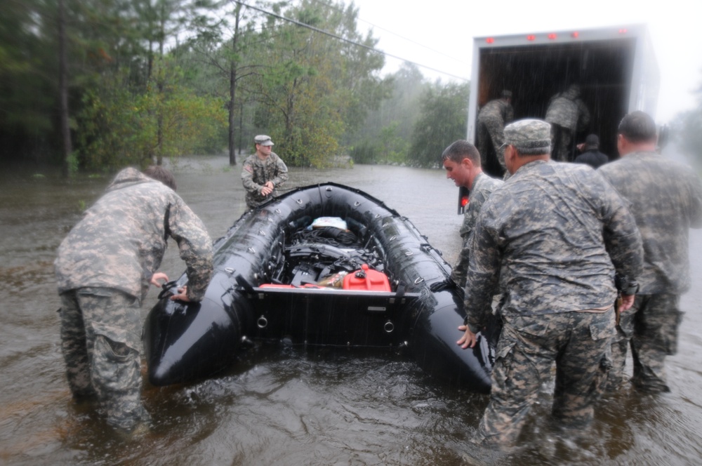 Mississippi National Guard Special Forces rescue residents post-Hurricane Isaac