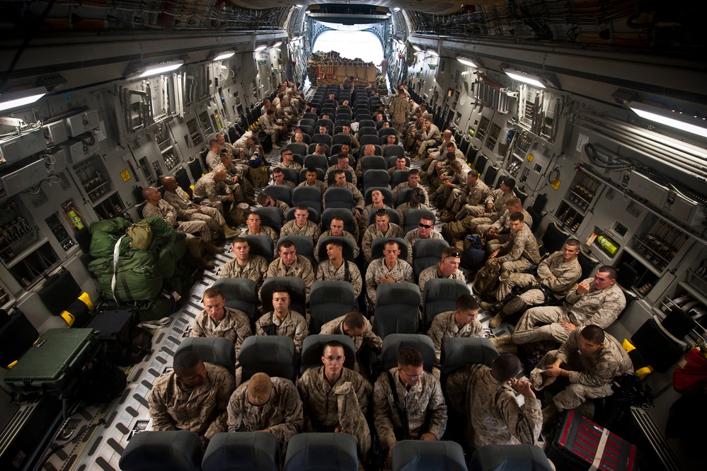 Transit Center loadmasters keep the mission moving