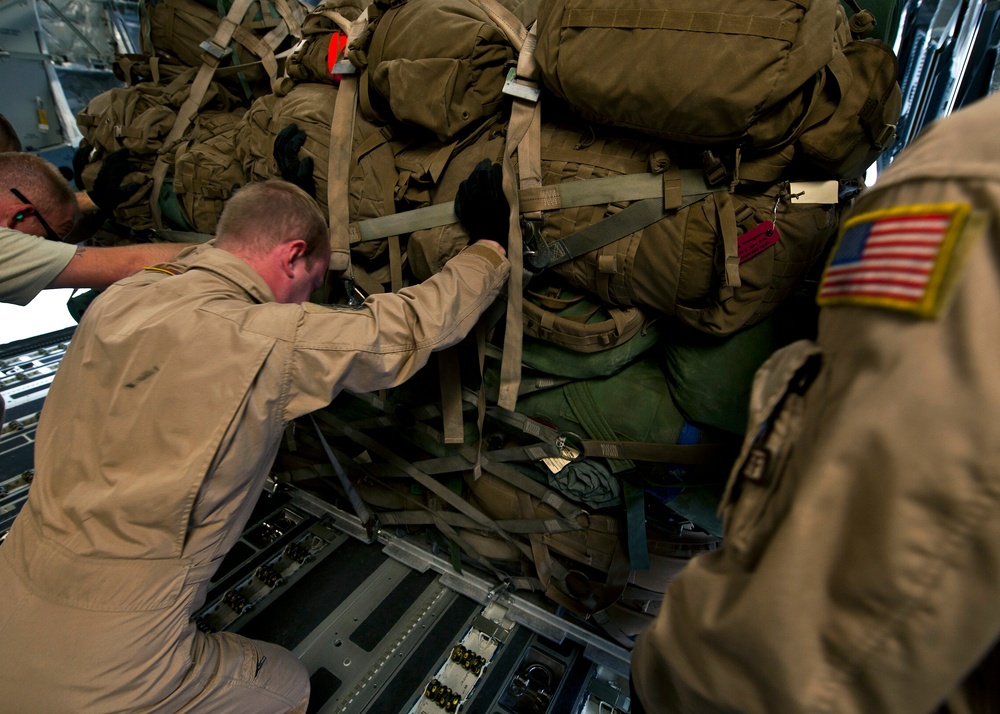 Transit Center Loadmasters keep the mission moving