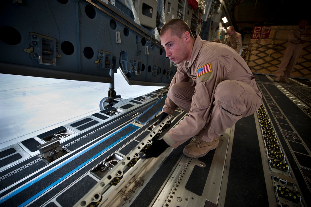 Transit Center Loadmasters keep the mission moving