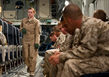 Transit Center loadmasters keep the mission moving