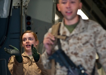 Transit Center loadmasters keep the mission moving