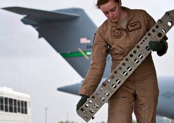 Transit Center loadmasters keep the mission moving