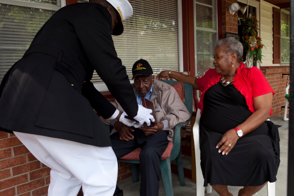 Montford Point Gold Medal presentation