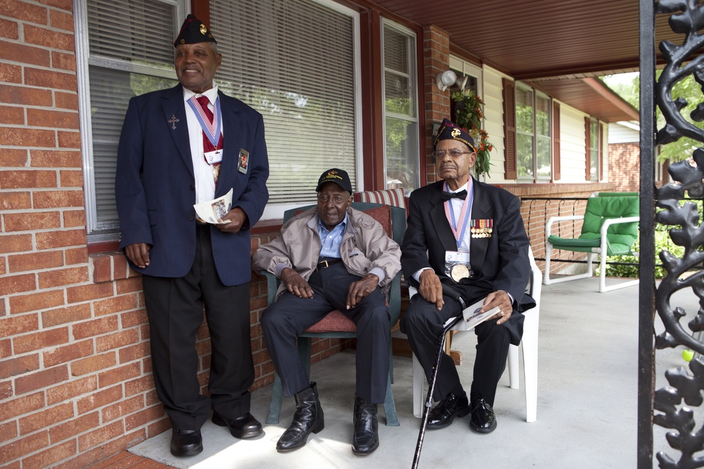 Montford Point Gold Medal presentation