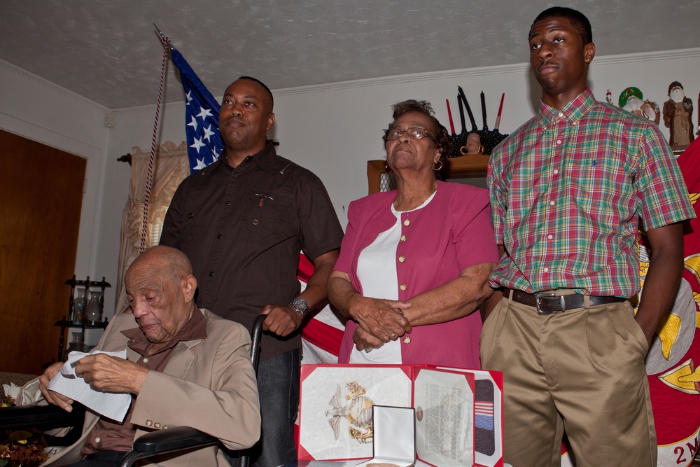 Montford Point Gold Medal presentation