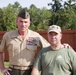 Home dedication and flagpole ceremony for Sgt.Maj. Mackey