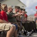 Home dedication and flagpole ceremony for Sgt. Maj. Mackey