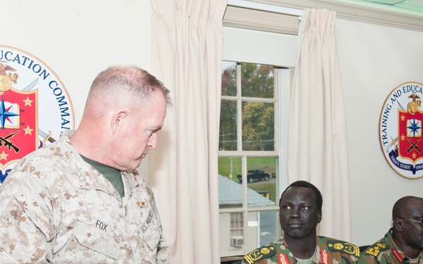 Sudan delegates tour