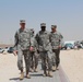Maj. Gen. Cheek arrives for the 11th ADA change of command