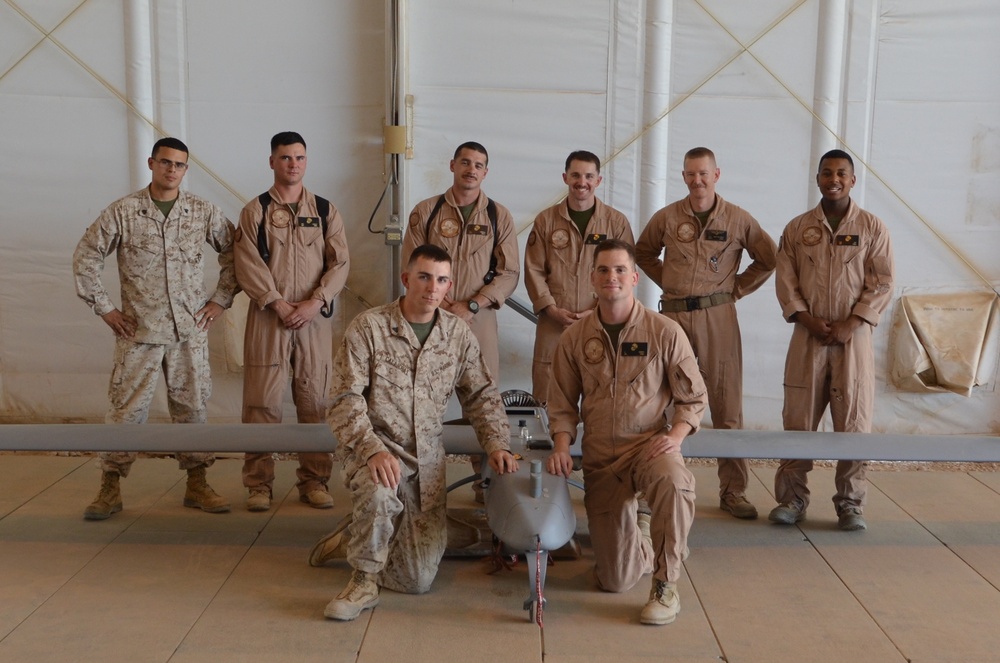 Aerial reconnaissance Marines complete deployment, fly final flight over Afghanistan