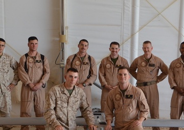 Aerial reconnaissance Marines complete deployment, fly final flight over Afghanistan