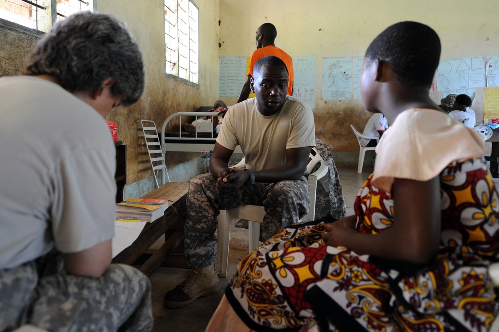 CJTF-HOA MEDCAP in Lunga Lunga