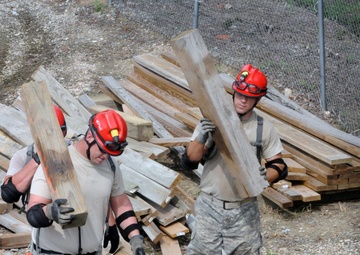 Heroes learning from heroes: Local fire departments develop military search-and-rescue team