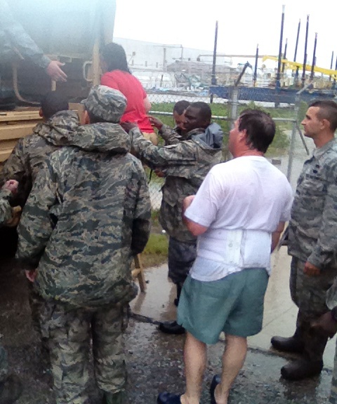 Louisiana Guardsmen assist in search and rescue