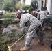 Louisiana National Guard clean up after Hurricane Isaac
