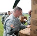 Louisiana National Guard unload supplies to Grand Isle