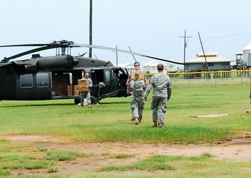Guardsmen support Grand Isle after Hurricane Isaac