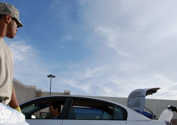 Louisiana Air Guardsmen distribute resources