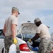 Louisiana Air Guardsmen distribute resources