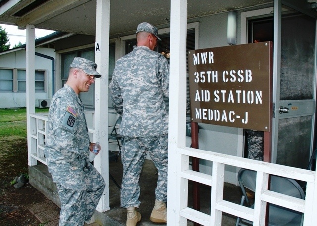 Spirit of the 'Samurai' prevails during MEDEX 12