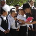 Airmen, Kyrgyz students ring in 'First Bell'