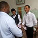 Airmen donate school supplies to Kyrgyz school