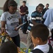 Airmen donate school supplies to Kyrgyz school