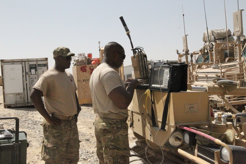 151st assumes control of route clearance operations from its sister company