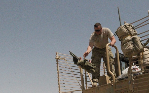 151st assumes control of route clearance operations from its sister company