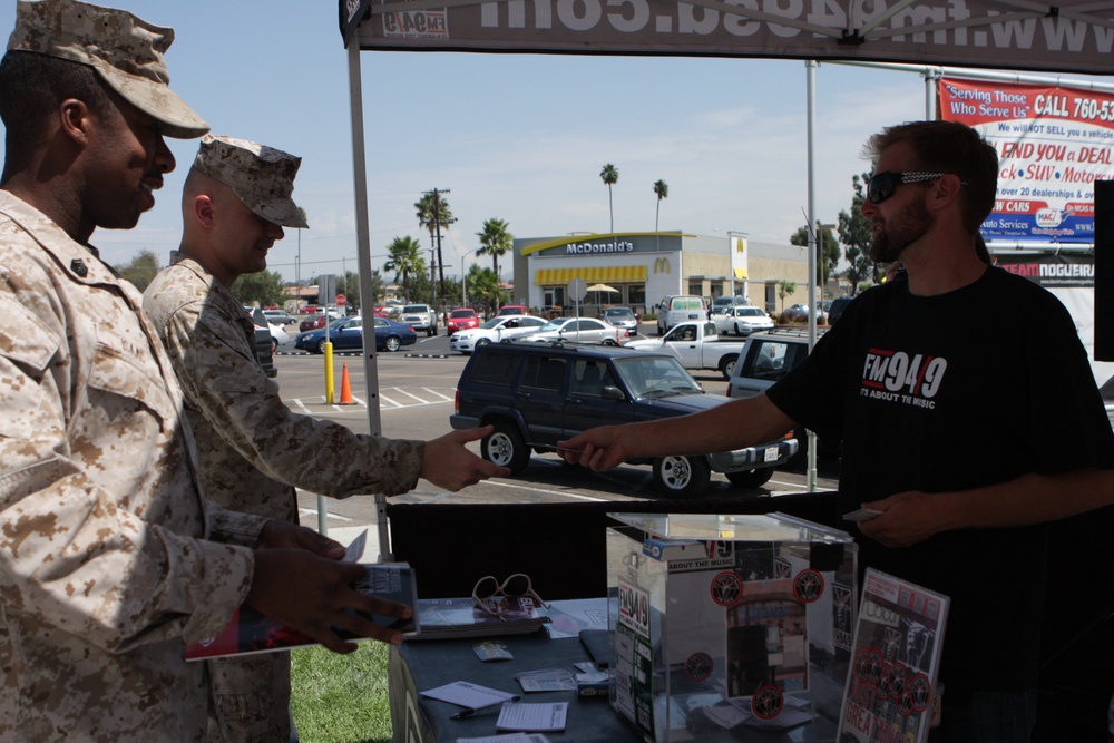 FM 94.9 gives Marines free concert tickets