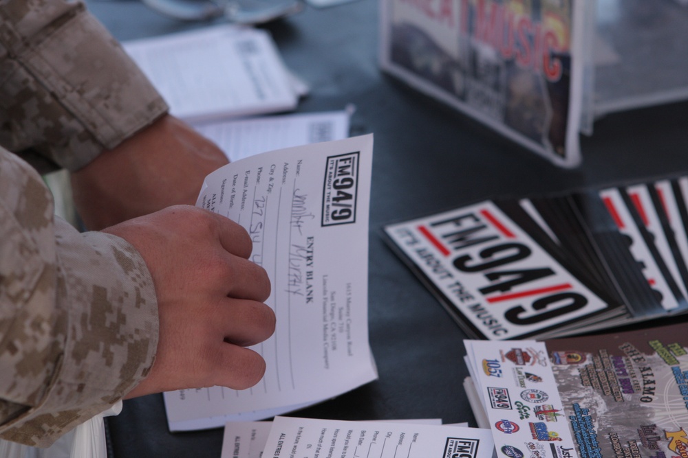 FM 94.9 gives Marines free concert tickets
