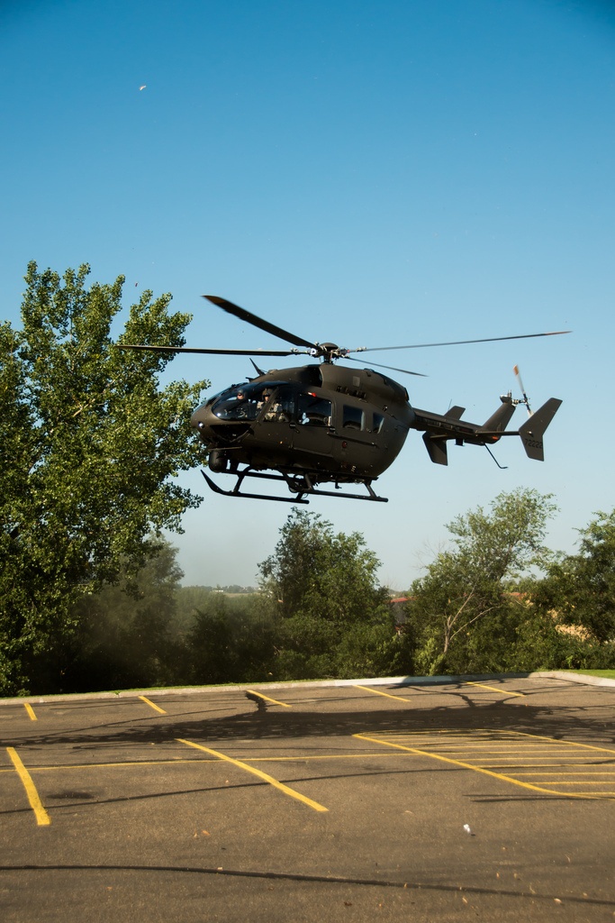 North Dakota National Guard, Tribal Nations dedicate new Lakota helicopter
