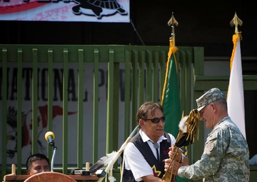 North Dakota Guard, Tribal Nations dedicate new Lakota helicopter