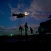 Night flight operations aboard USS Bonhomme Richard