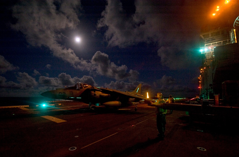 Night flight operations