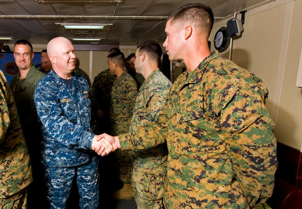 Visit aboard USS Bonhomme Richard