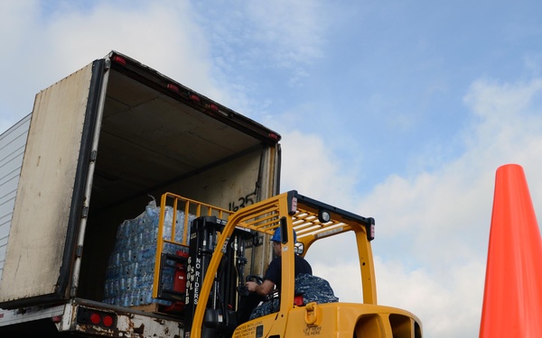 Assisting service members in need of water