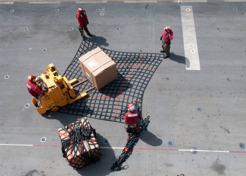 USS Iwo Jima action