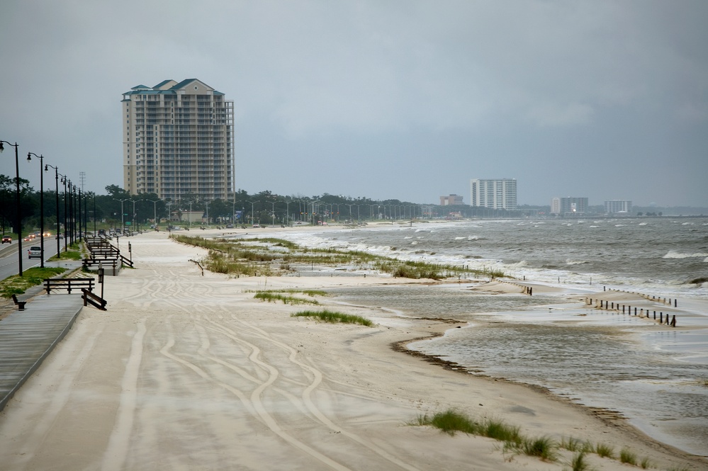 Hurricane Isaac preparations in Gulfport