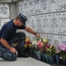 CPO selectees visit National Memorial Cemetery