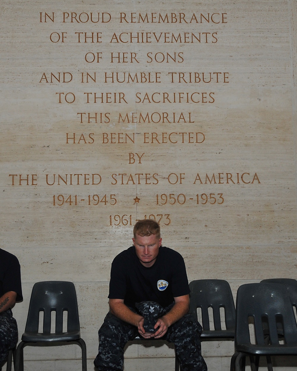 CPO selectees visit National Memorial Cemetery
