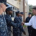 Naval leaders at NAF Atsugi