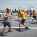 P90X creator works out with USS San Diego sailors