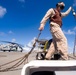 USS Bonhomme Richard sailor on flight deck