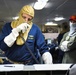 USS George Washington sailor during drill