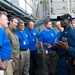 USS Enterprise sailor gives tour