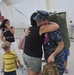 Sailor reunites with family after Pacific Partnership 2012