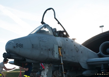 A-10s take off for NATO exercise