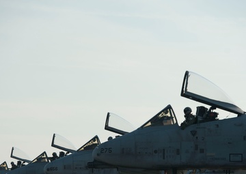 A-10s take off for NATO exercise